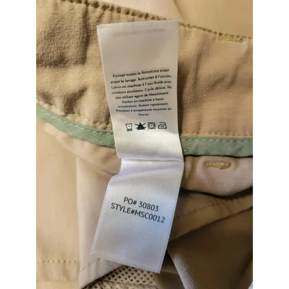 Faherty All Day Shorts Mens 36 Tan Performance Stretch Chino 7